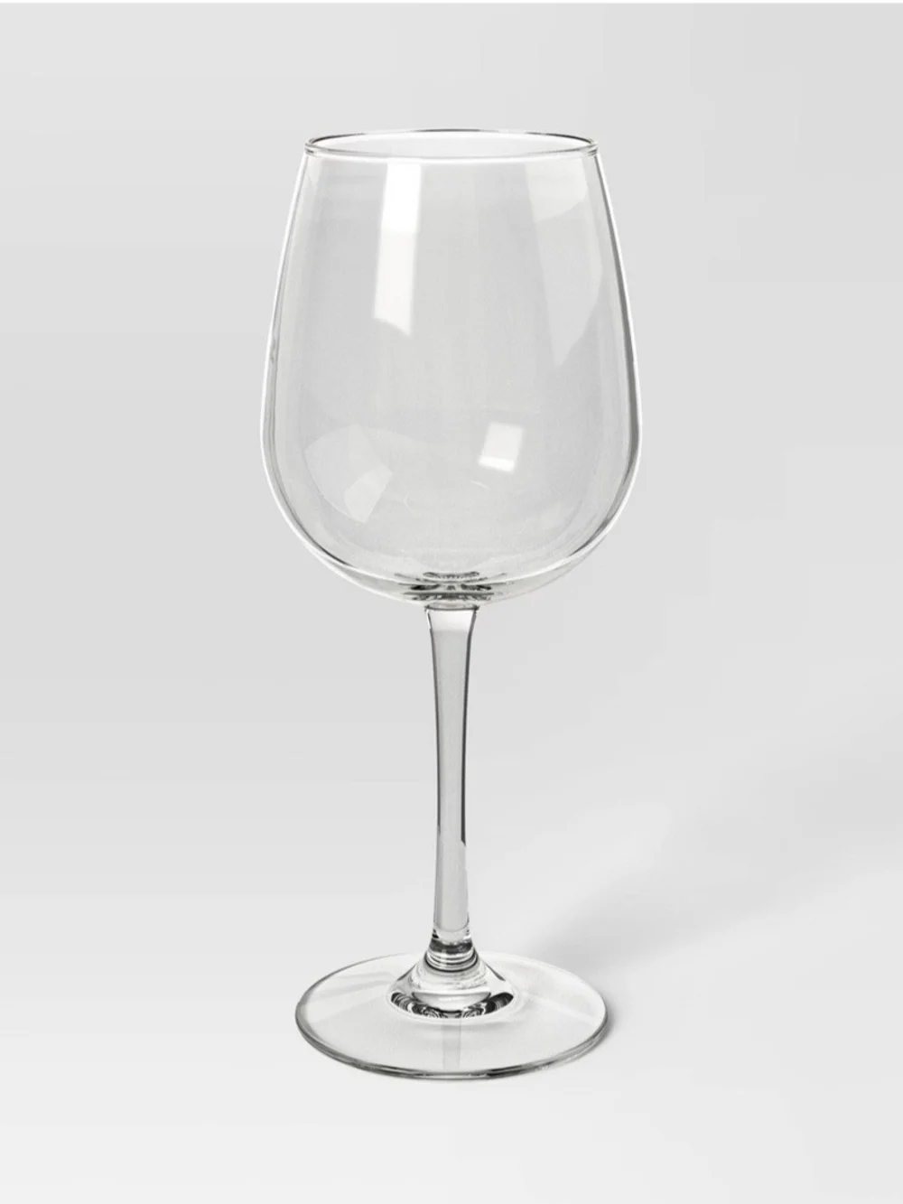 NIB Clear Wine Glass Set of 6 - Elegant Stemware for Home Dining